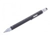 Pix Multifunctional Magnetic TROIKA Black, Retractabil, Metalic, Cerneala Neagra, Grosime 1mm