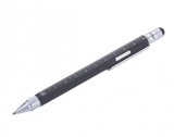 Pix Multifunctional Magnetic TROIKA Black, Retractabil, Metalic, Cerneala Neagra, Grosime 1mm