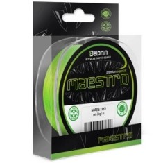 Fir Textil Delphin Maestro Verde Fluo, 150m, 0.07mm, 4.5kg foto