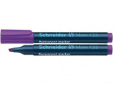 Marker permanent cu varf rotund,model Schneider Maxx 130,8 culori