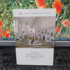 Salonul bienal național de sculptură mică Arad 98 dedicație Camelia Cilianu 139