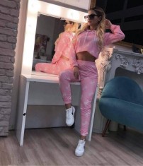 Trening / Compleu Dama Barbie ROZ masura M foto