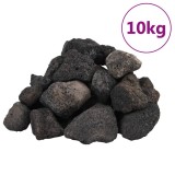 Cumpara ieftin Roci vulcanice, 10 kg, negru, 5-8 cm