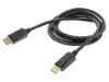 Cablu DisplayPort 1.2 Savio, 2m, 4K UHD, Negru, 30AWG