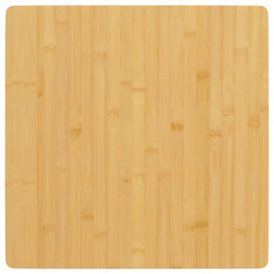 vidaXL Blat de masă, 60x60x4 cm, bambus foto