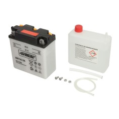 Acumulator Acid/Incarcare uscata cu acid/Pornire (vinzari limitate catre consumatori) 4 RIDE 6V 11Ah 85A R+ Cu intretinere electrolit inclus 122x62x13
