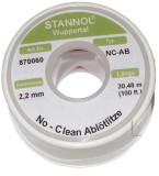 2,2MM-30M LITA ABSORBANTA NO-CLEAN STANNOL -ROHS- 870060 STANNOL