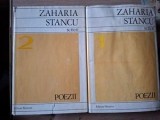 Poezii Zaharia Stancu, Vol 1-2, Editura Minerva 1971, 20x13 cm