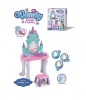 Masa Toaleta Tip Castel cu Accesorii, Sunete si Lumini, Plastic, Multicolor, Fete 3 Ani+