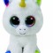 Plus Ty 24cm Boos Pixy Unicorn Alb