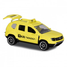 Masinuta Dacia Duster Majorette, 7.5 cm, Taxi