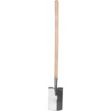Harlet, cazma, drept, inox, coada lemn, 38x17x118 cm, Strend Pro Premium
