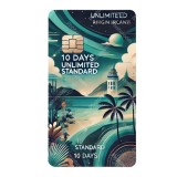 eSIM British Virgin Islands, Unlimited Standard, 10 Days