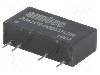Convertor de tensiune, DC-DC, intrare 4,5...5,5V DC, iesire 5V DC, putere 1W, AIMTEC - AM1DE-0505SH30Z