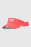 Under Armour sapca cozoroc Blitzing culoarea roz, cu imprimeu