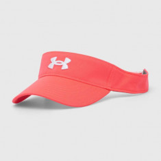 Under Armour sapca cozoroc Blitzing culoarea roz, cu imprimeu