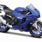 MAISTO MOTOCICLETA METALICA CU STAND EDITIE SPECIALA YAMAHA YZF R1 SCARA 1 LA 18