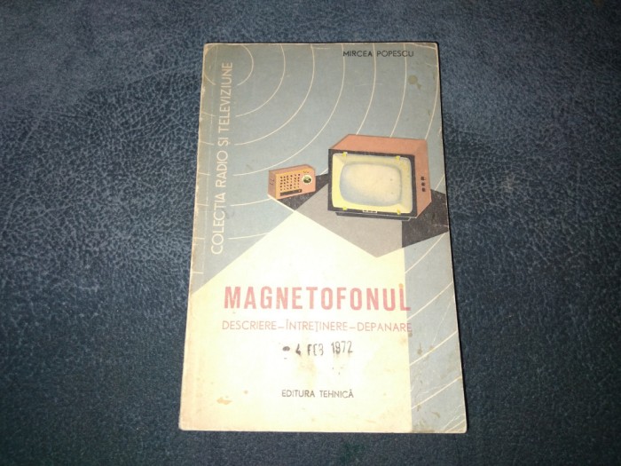 MIRCEA POPESCU - MAGNETOFONUL