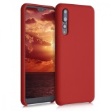 Husa pentru Huawei P20 Pro, Silicon, Rosu, 47706.20, Carcasa, Kwmobile