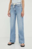 Levi&#039;s jeans RIBCAGE WIDE LEG femei A6081.0002