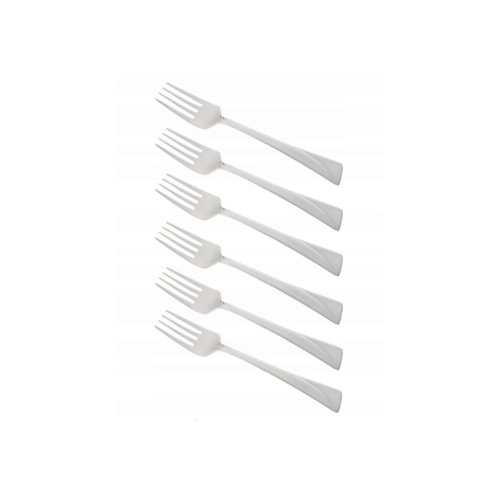 Set furculite pentru masa, inox, 6 piese, Kinghoff