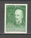Austria.1959 100 ani moarte Arhiducele J.von Osterreich MA.600, Nestampilat