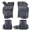 Covorase Auto Cauciuc Umbrella Fiat Albea 2002-2012, Set 4 Bucati, Negre, Model 58131
