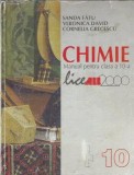 Manual Chimie Clasa 10 Editura ALL 2000 - Sanda Fatu Carte Scolara