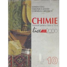 Chimie. Manual pentru clasa a 10-a (2000) - Sanda Fatu