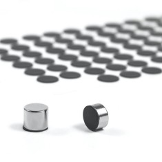 Discuri autoadezive din silicon, &Oslash;12 mm, set de 98 bucati