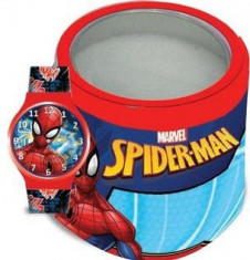 Ceas Junior Marvel Kid Watch Model Spiderman - Tin Box 500870 foto