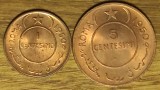 Somalia italiana - set exotic superb - 1 centesimo + 5 centesimi 1950 - elefanti - senzationale ! Semnatura Romagnoli !
