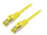 Cablu Patch S/FTP 6a LSZH Galben 2m 27AWG