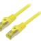 Cablu Patch S/FTP 6a LSZH Galben 2m 27AWG