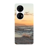 Husa compatibila cu Huawei P40 Pro model First day of summer, Silicon, TPU, Viceversa, Transparent, Carcasa