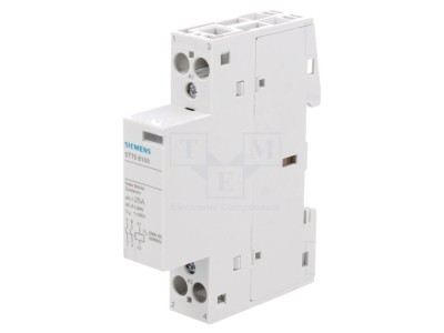 Contactor modular 2P 25A 230VAC NO foto