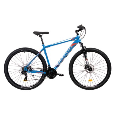 Bicicleta MTB Colinelli COL05, Marimea M, 29 inch, Albastru, Schimbator Shimano, 21 Viteze, Cadru Otel, Frane pe Disc Ultimate FactoryBikes foto