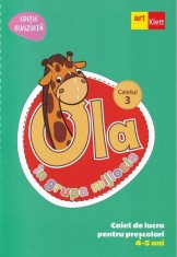 OLA &icirc;n grupa mijlocie. Caiet de lucru pentru preșcolari. Caietul 3 (4-5 ani) - Paperback brosat - *** - Art Klett