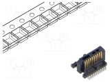 Conector PCB-PCB tată PIN 10 0,4mm ST4 aurit SMT 1,6A SAMTEC