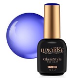 Cumpara ieftin Top Coat LUXORISE GlassStyle - Cobalt Magic 10ml