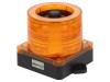 Semnalizator LED Ambră 10-30VDC Luminos Acustic IP66