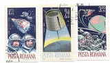 Romania (223) - Cosmonautica I, 1965 - serie obliterata