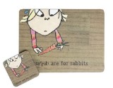 Cumpara ieftin Set coaster si suport farfurie - Charlie &amp; Lola | Rex London