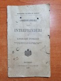 Conditii generale pentru intreprinderi de lucrari publice- bucuresti 1897