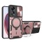Husa Oppo A58 4G Antisoc cu Protectie Camera Roz Auriu TCGP