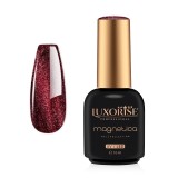 Cumpara ieftin Oja Semipermanenta LUXORISE MAGNETICA - Silk, Wine Radiance 10ml