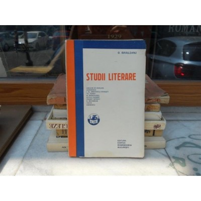 STUDII LITERARE , G. Ibraileanu foto