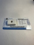 Vand Diamant natural - 0.52 ct - Pear - Fancy Orangy Brown - SI (AIG Israel)