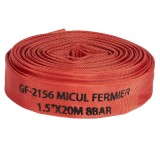 Furtun pompier Micul Fermier, 20 m, 1.5 inch, 8 bar, Rosu