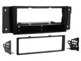 Cadru radio Chrysler 1 DIN negru - ACV